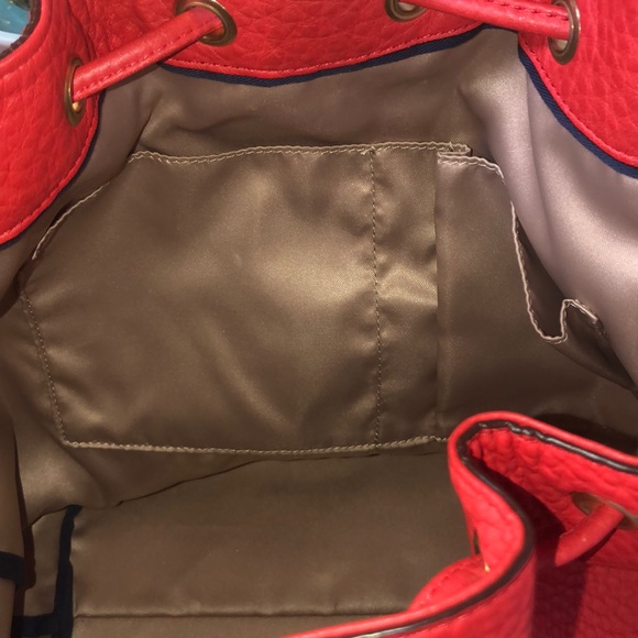 Coach Bucket Avery Drawstring Mandarin with Blue Leather Cross Body Bag - Picture 8 of 16